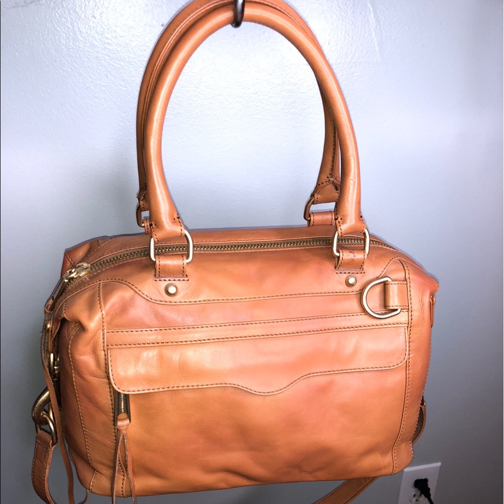 Rebecca minkoff satchel with shoulder strap